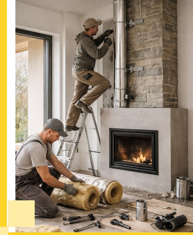 Монтаж дымоходов для каминов в Петропавловске-Камчатском от 15542 р. ЭриданПтк