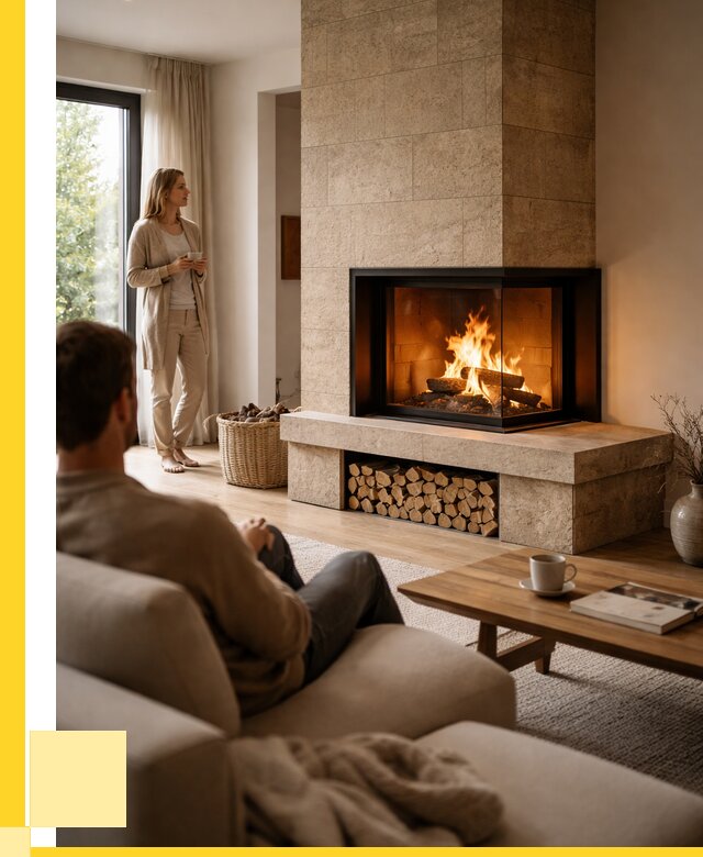 Угловые камины из кирпича установка в Петропавловске-Камчатском от 155415 р. ЭриданПтк