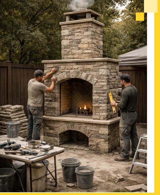 Проектирование и установка уличных каминов в Петропавловске-Камчатском