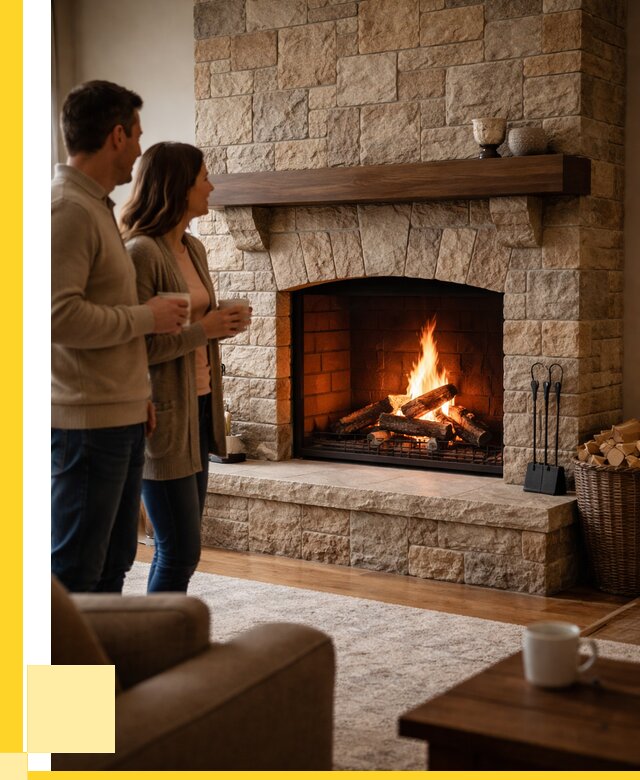 Каменные камины на заказ в Петропавловске-Камчатском от 186498 р. | ЭриданПтк