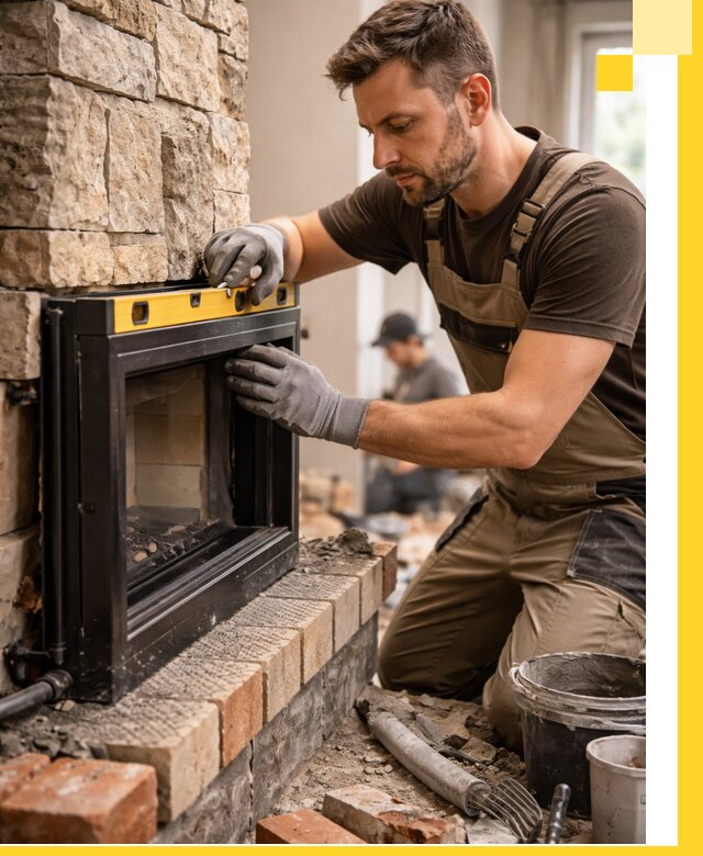 Дровяные камины под ключ в Петропавловске-Камчатском: монтаж, обустройство