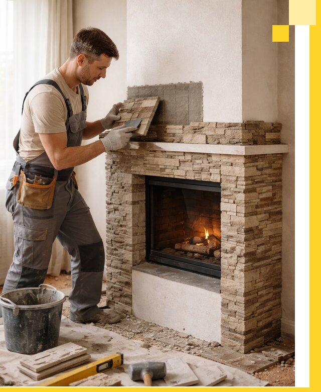 Изготовление и монтаж каминов для дома под ключ в Петропавловске-Камчатском