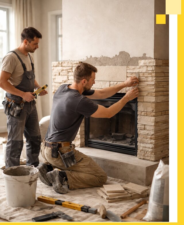 Установка и монтаж каминов для загородного дома в Петропавловске-Камчатском