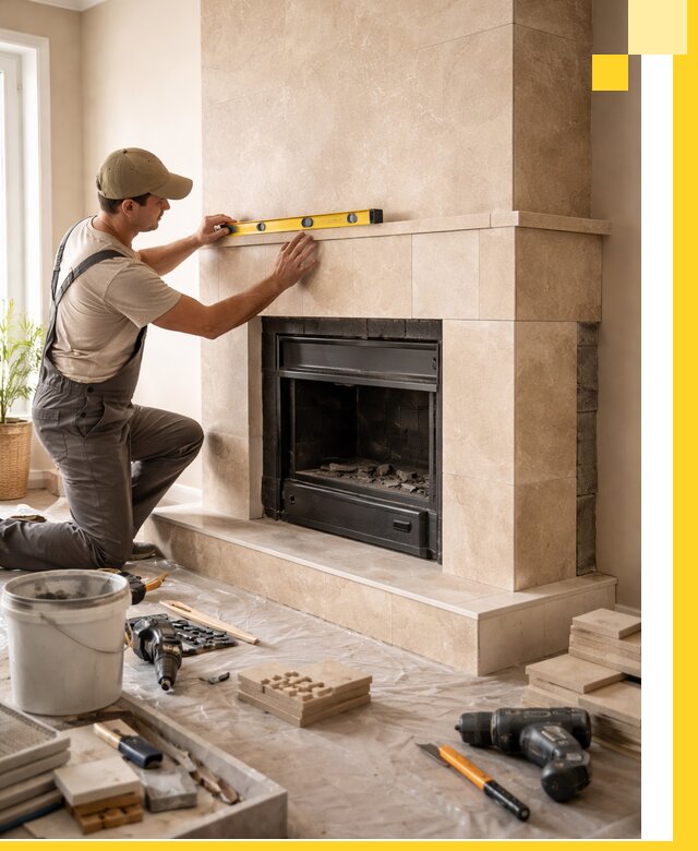 Установка и монтаж каминов в частном доме под ключ в Петропавловске-Камчатском