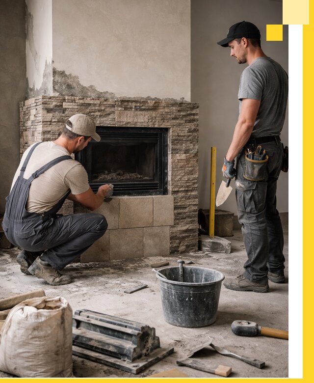 Камины под ключ в Петропавловске-Камчатском: проект, изготовление и монтаж