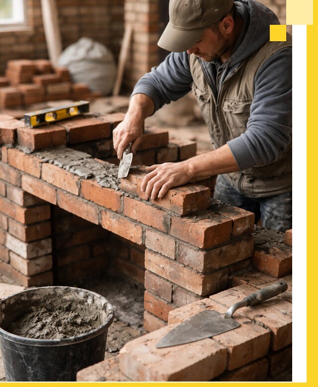 Кладка каминов под ключ в Петропавловске-Камчатском профессиональная отделка и монтаж