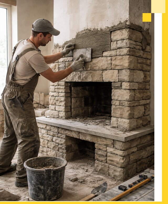 Строительство каминов под ключ в Петропавловске-Камчатском от проектирования до монтажа