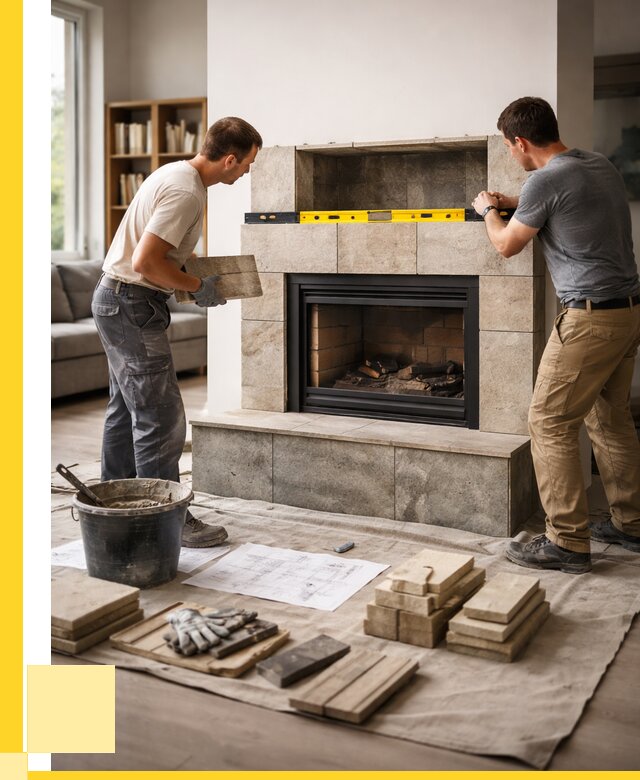 Монтаж каминов и установка в Петропавловске-Камчатском от 46625 р. | ЭриданПтк