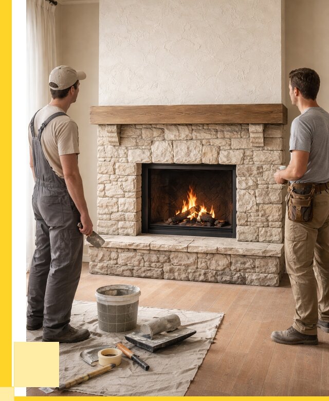 Отделка каминов в Петропавловске-Камчатском от 6735 р. под ключ | ЭриданПтк