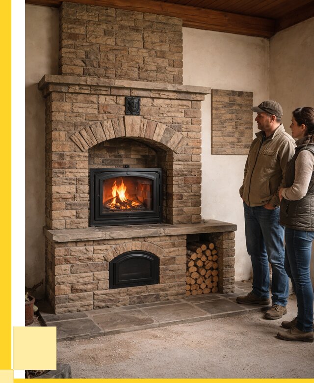 Кирпичная печь под ключ в Петропавловске-Камчатском от 155415 р. | ЭриданПтк