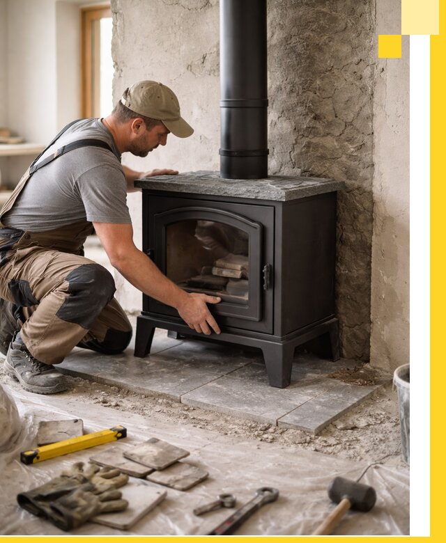 Профессиональный монтаж печей и каминов в Петропавловске-Камчатском под ключ