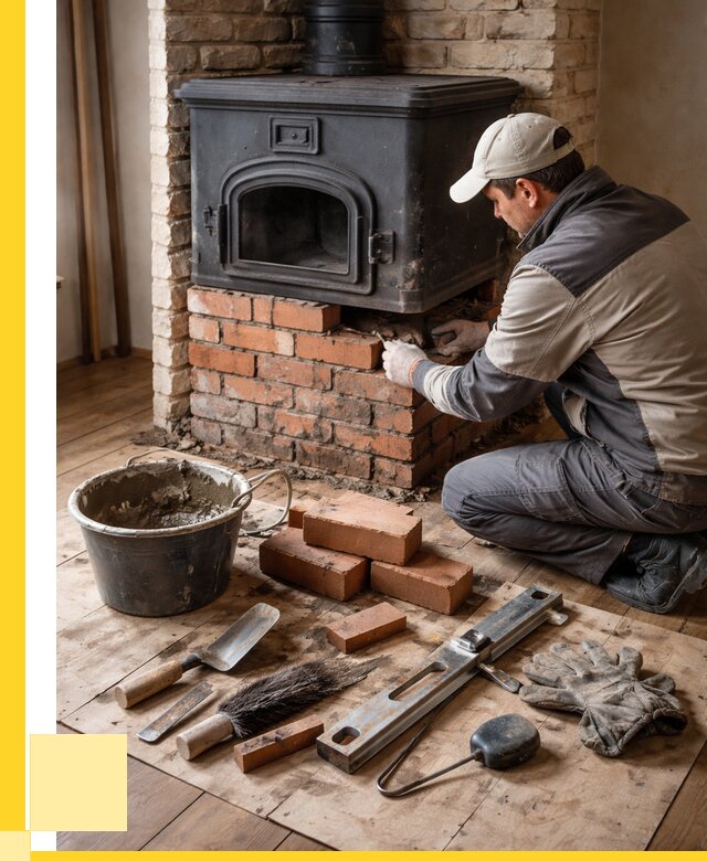 Ремонт печей в Петропавловске-Камчатском от 12433 р., услуги печника ЭриданПтк