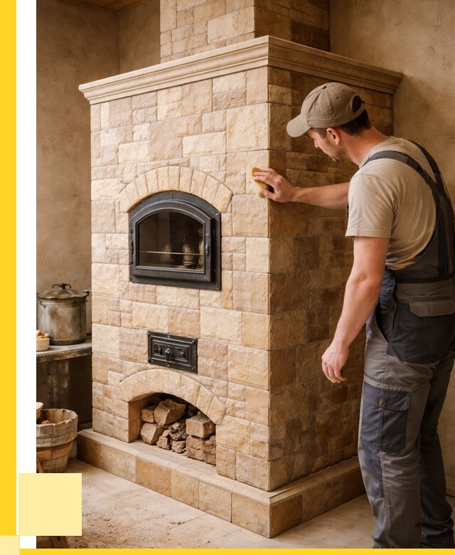 Облицовка печей в Петропавловске-Камчатском от 4662 р. под ключ | ЭриданПтк