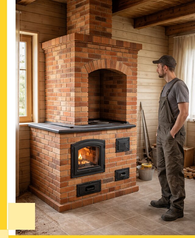 Кирпичные печи в Петропавловске-Камчатском: купить от 155415 р. | ЭриданПтк