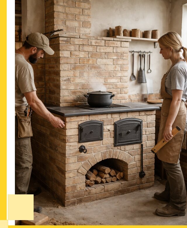 Варочно отопительные печи в Петропавловске-Камчатском от 93249 р. | ЭриданПтк