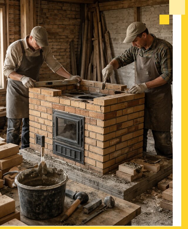 Изготовление и установка варочных печей под ключ в Петропавловске-Камчатском