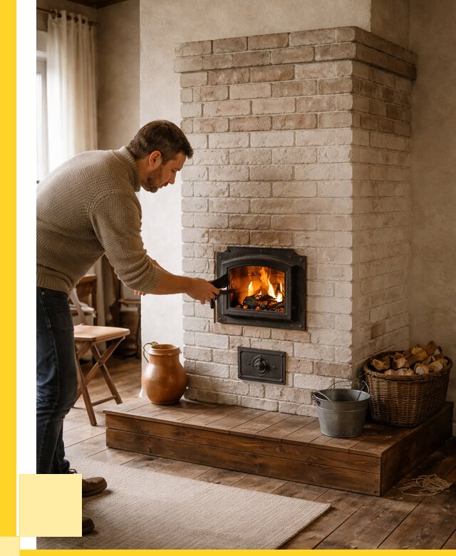 Печь голландка из кирпича в Петропавловске-Камчатском от 88069 р. | ЭриданПтк