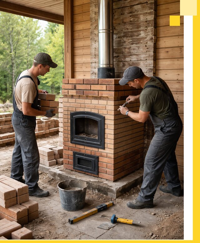 Производство и установка дачных печей под ключ в Петропавловске-Камчатском