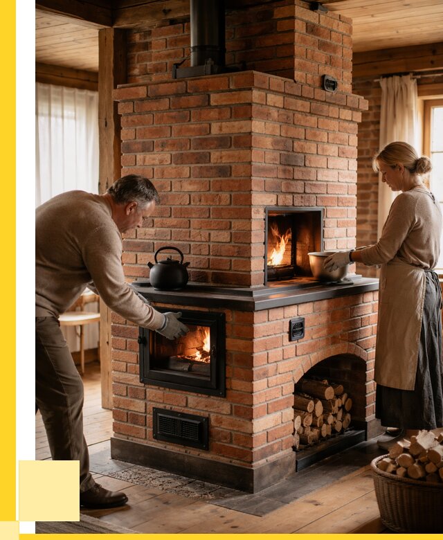 Печи для загородного дома под ключ в Петропавловске-Камчатском от 82888 р. | ЭриданПтк