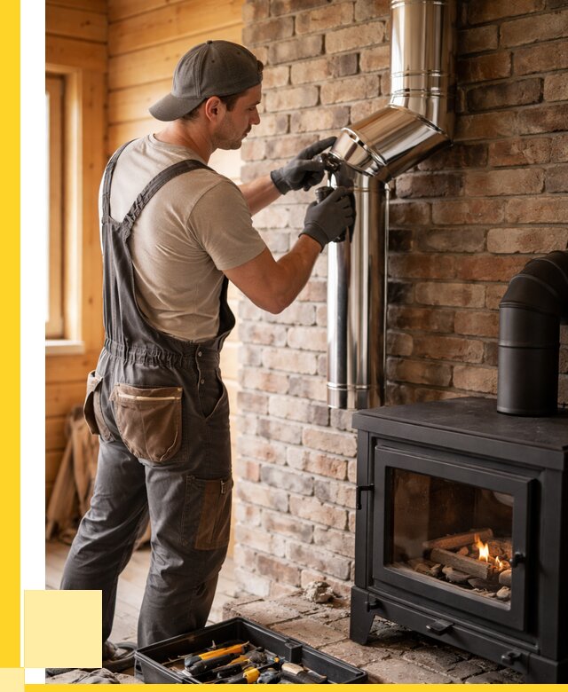 Монтаж дымоходов для печей в Петропавловске-Камчатском от 7771 р. | ЭриданПтк