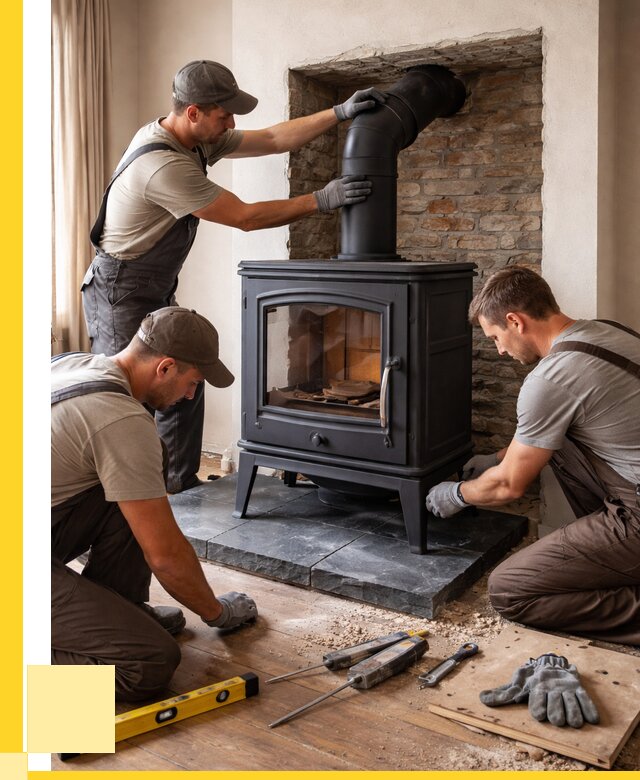 Монтаж печи камина в частном доме в Петропавловске-Камчатском от 25903 р. | ЭриданПтк