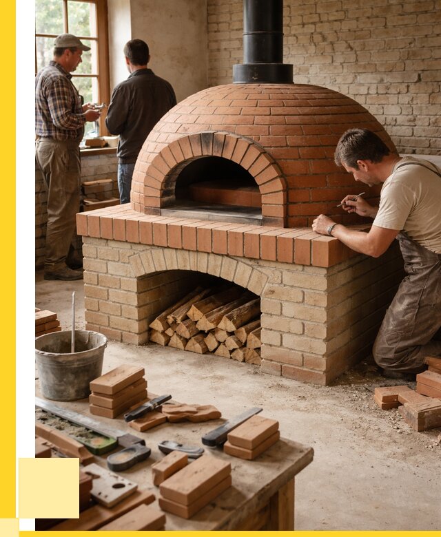 Помпейская печь дровяная для пиццы в Петропавловске-Камчатском | ЭриданПтк от 207220 р.