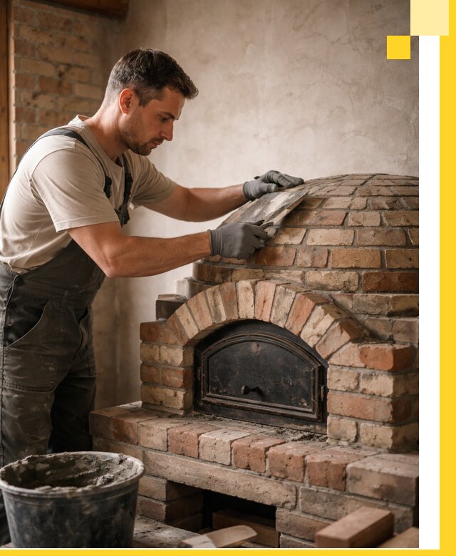 Изготовление и монтаж помпейских печей на заказ в Петропавловске-Камчатском