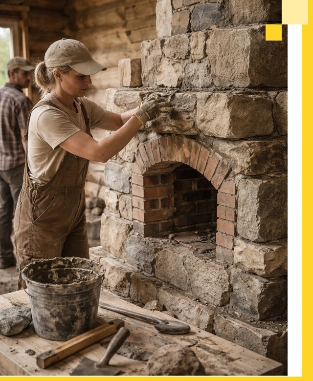 Каменные печи на заказ и монтаж в Петропавловске-Камчатском, долговечные решения