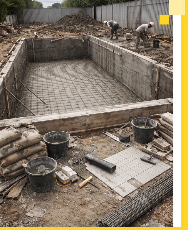 Строительство бассейнов под ключ в Петропавловске-Камчатском, дизайн и монтаж