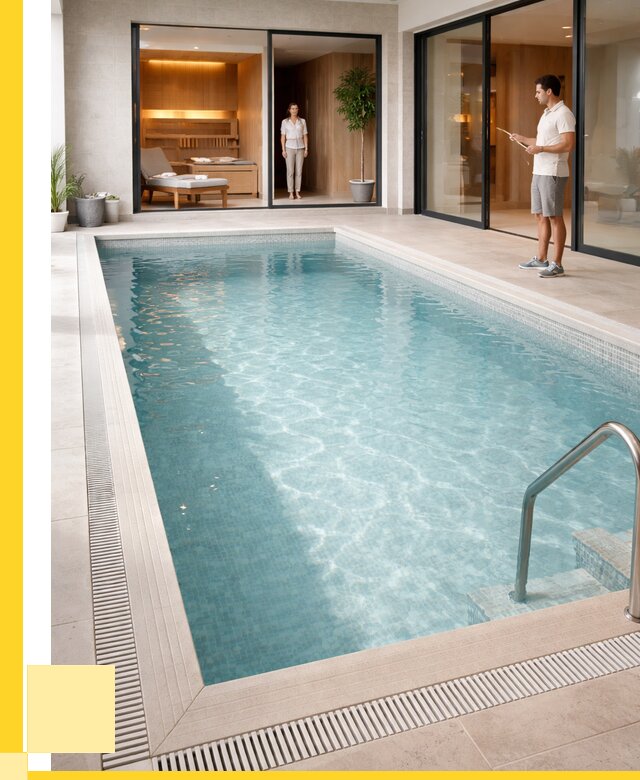 Отделка бассейна пленкой ПВХ в Петропавловске-Камчатском от 3626 р. - ЭриданПтк