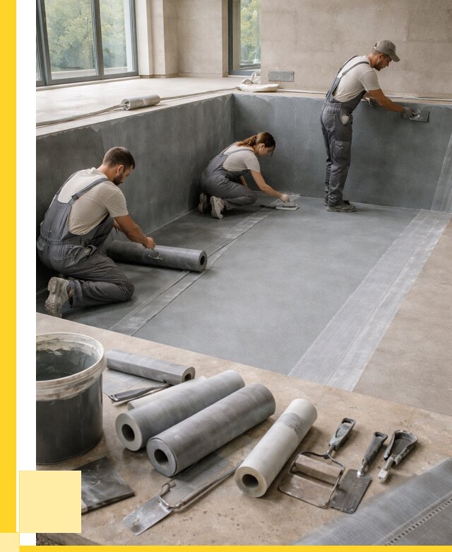 Гидроизоляция бассейнов в Петропавловске-Камчатском от 2072 р., ЭриданПтк