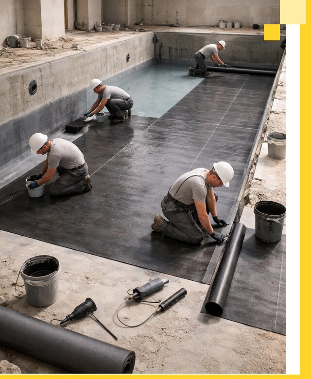 Профессиональная гидроизоляция бассейнов и чаш в Петропавловске-Камчатском под ключ