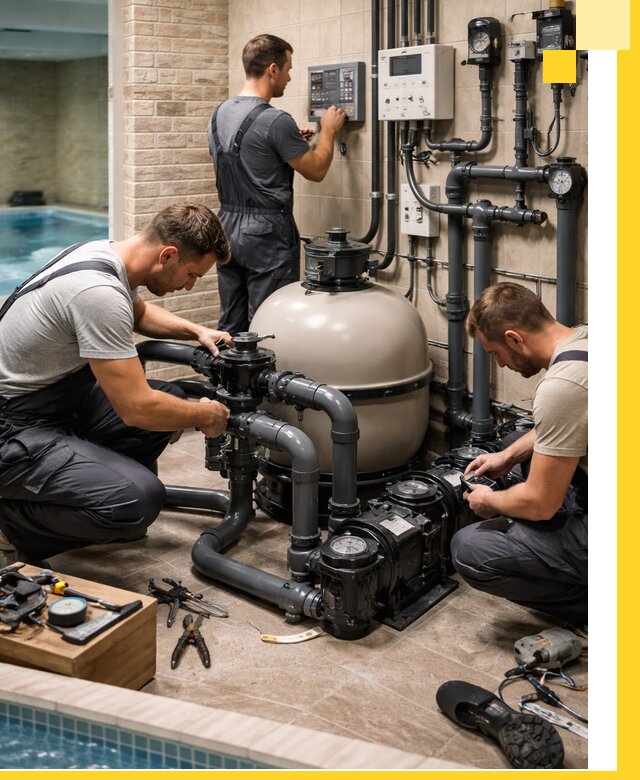 Комплексное оборудование для бассейнов под ключ в Петропавловске-Камчатском