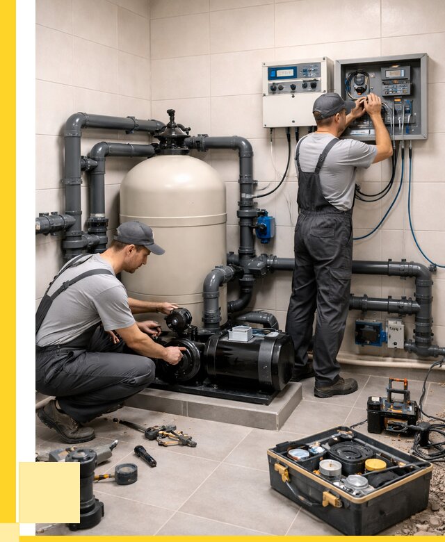 Монтаж оборудования для бассейнов в Петропавловске-Камчатском от 41444 р. | ЭриданПтк