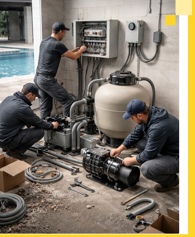 Профессиональный монтаж оборудования для бассейнов в Петропавловске-Камчатском