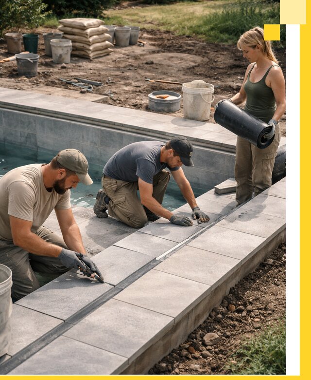 Строительство и монтаж уличных бассейнов под ключ в Петропавловске-Камчатском