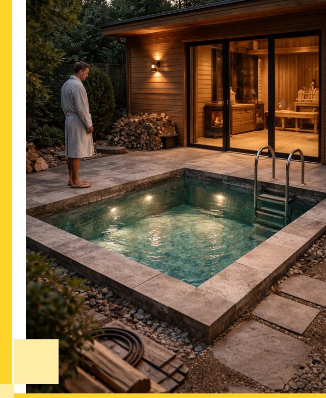 Бани с бассейном под ключ в Петропавловске-Камчатском от 98430 р. | ЭриданПтк