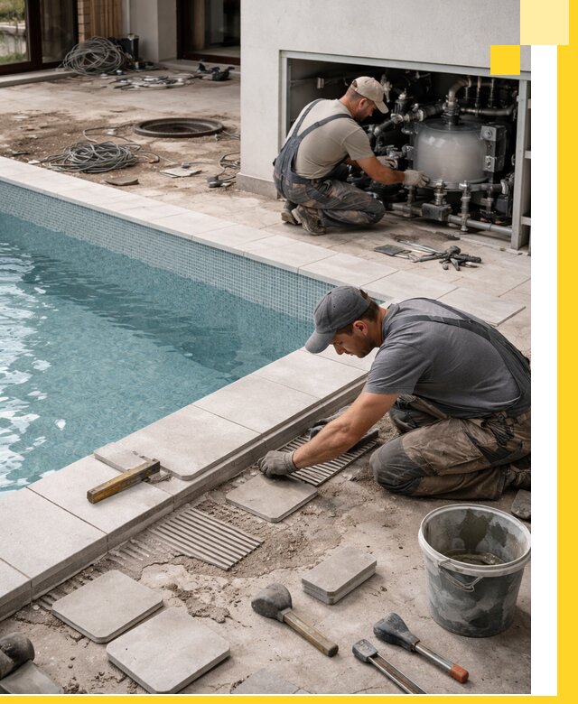 Строительство и монтаж бассейнов в коттедже в Петропавловске-Камчатском