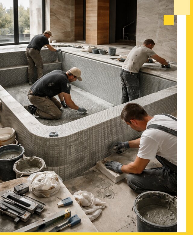 Строительство и установка СПА бассейнов под ключ в Петропавловске-Камчатском