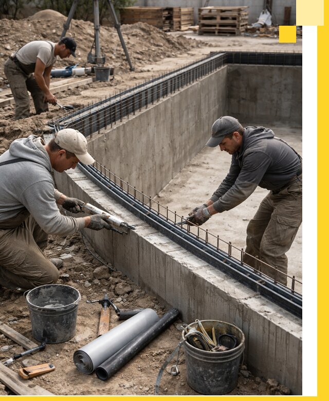 Качественный монтаж чаши бассейна в Петропавловске-Камчатском под ключ с гарантией