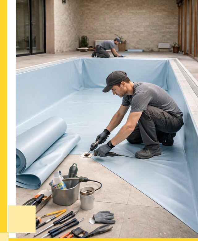 Пленка ПВХ для бассейнов в Петропавловске-Камчатском от 2590 р. | ЭриданПтк