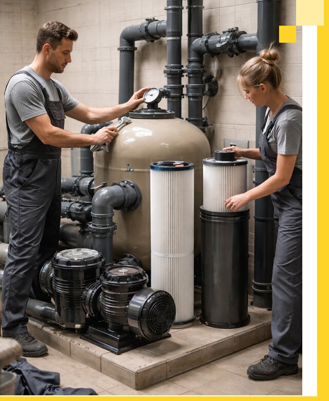 Фильтры и системы фильтрации для бассейнов в Петропавловске-Камчатском