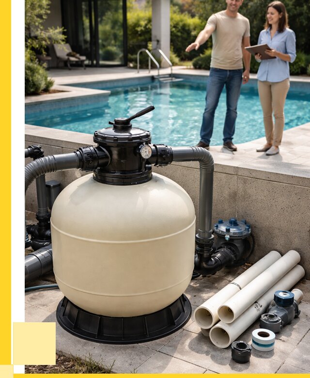 Песочные фильтры для бассейнов в Петропавловске-Камчатском от 18650 р., ЭриданПтк