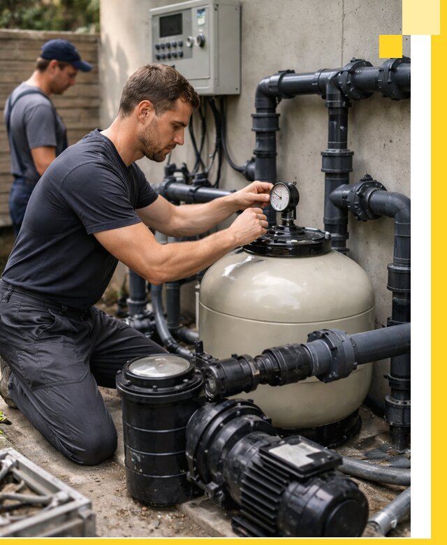 Поставка и монтаж фильтровального оборудования для бассейнов в Петропавловске-Камчатском