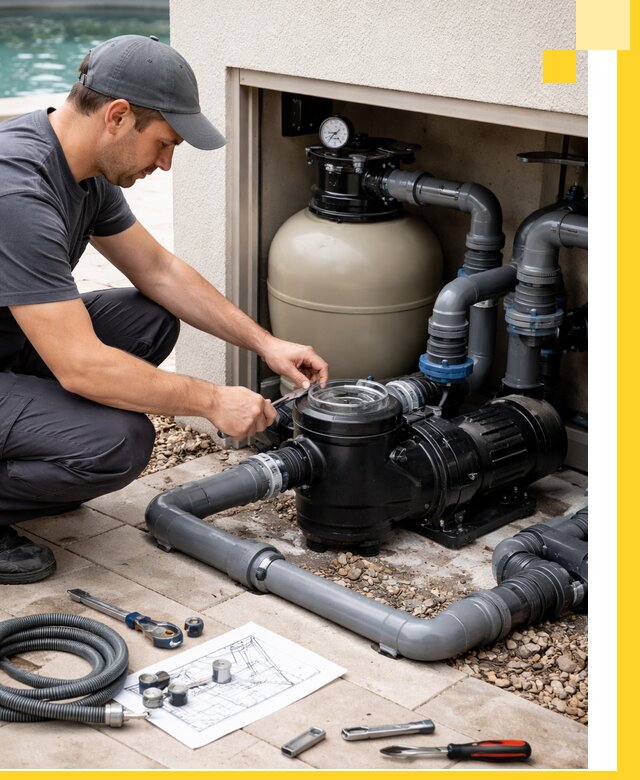 Поставка, монтаж и сервис насосов для бассейнов в Петропавловске-Камчатском