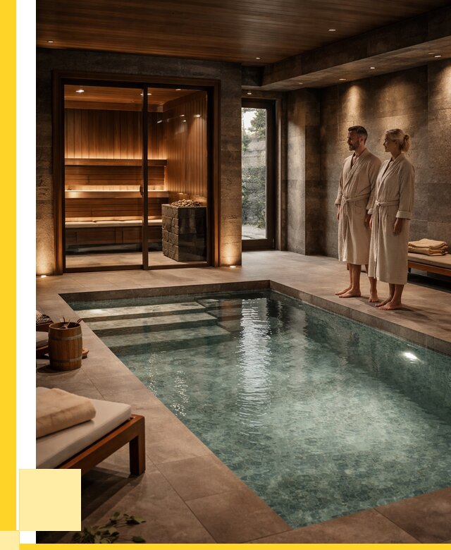 Сауна с большим бассейном в Петропавловске-Камчатском от 1243320 р. ЭриданПтк