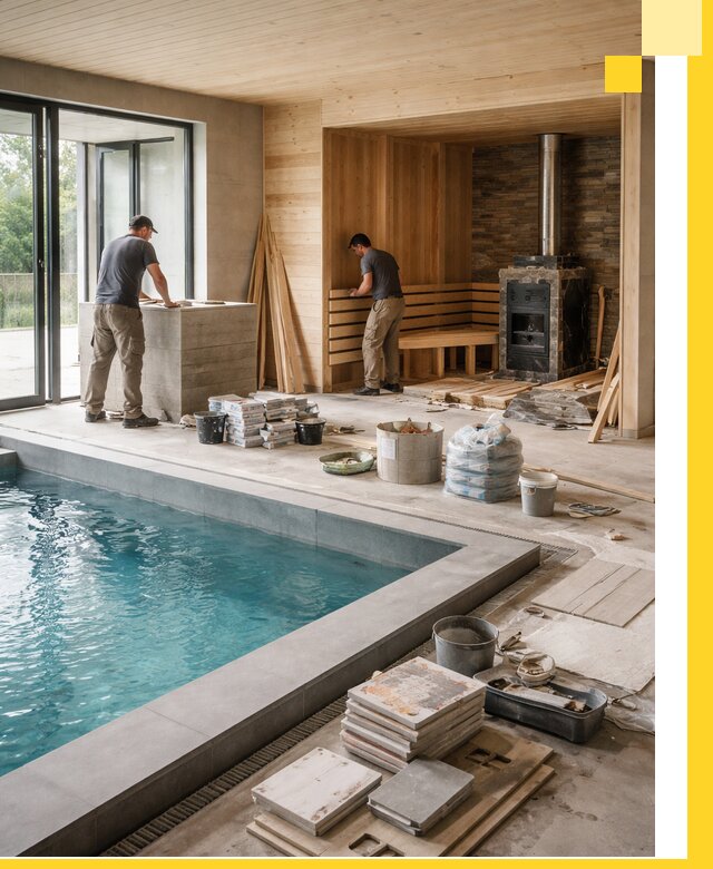 Проектирование и строительство бань с бассейном в Петропавловске-Камчатском