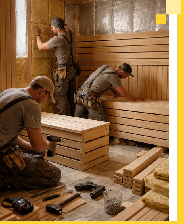 Профессиональное строительство саун под ключ в Петропавловске-Камчатском