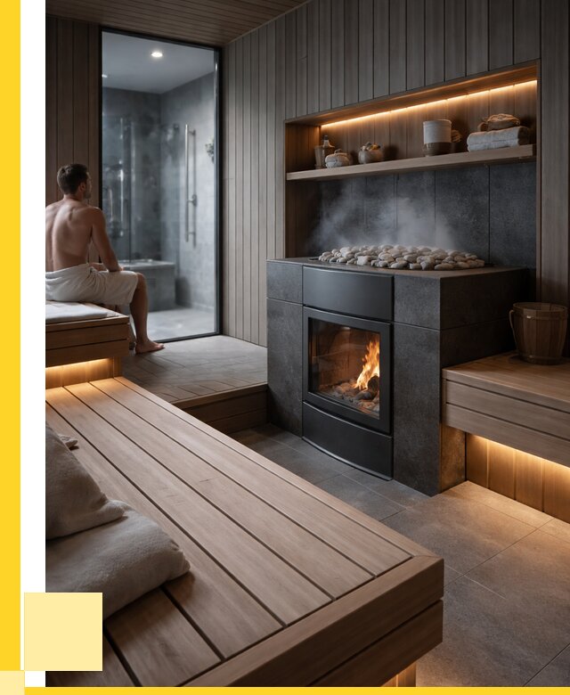 Проект сауны в частном доме в Петропавловске-Камчатском от 36264 р. | ЭриданПтк