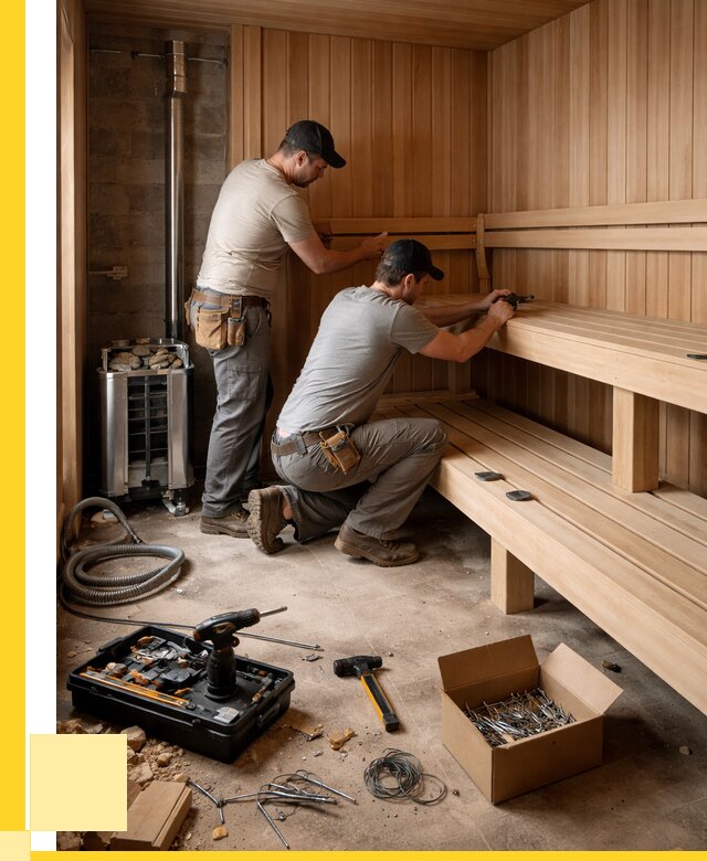 Монтаж саун под ключ в Петропавловске-Камчатском от 124332 р. | ЭриданПтк